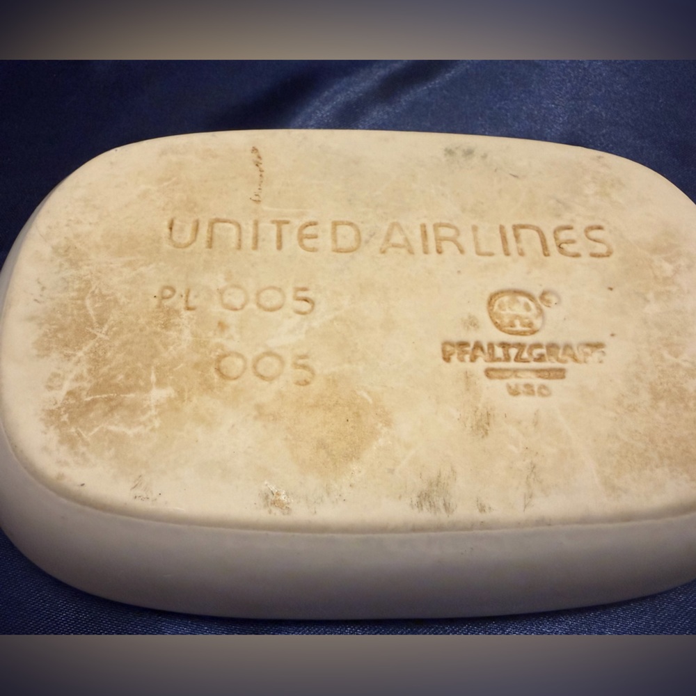 Lot of 7 vintage Airline plates from 6 Airlines. - Picture 14 of 14
